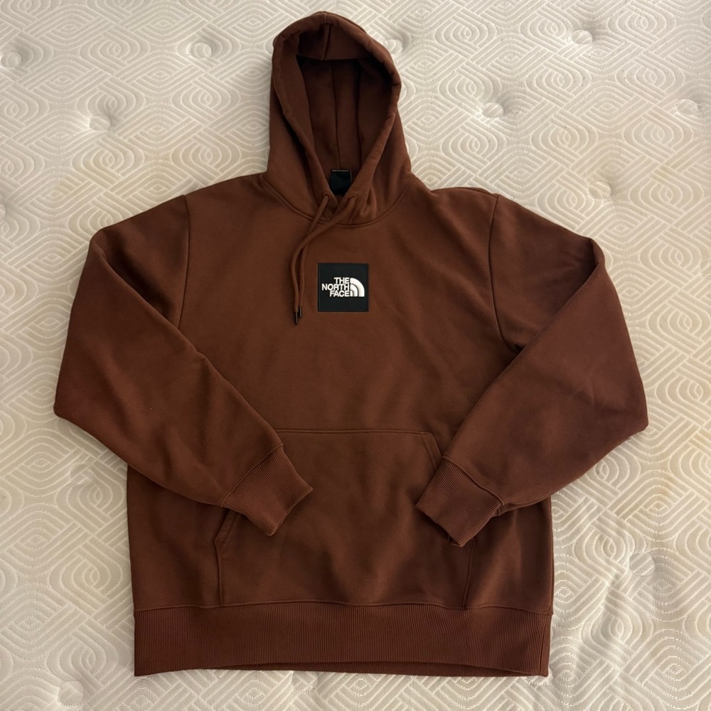 The North Face heavyweight box pullover hoodie size Large